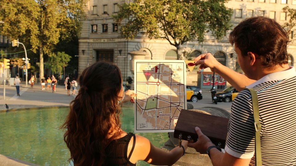 Barcelona: "The Secret of Cerdà" Treasure Hunt Walking Tour - Palau de la Música Catalana: the lock-codes phase gets real