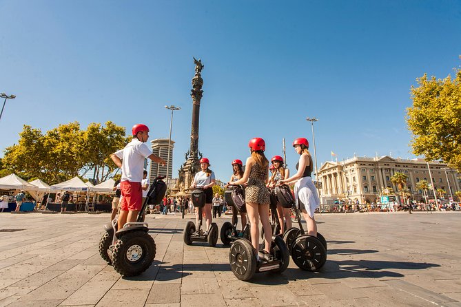 Barcelona Top Highlights Segway Tour - Moll de la Fusta and Port Vell: old port atmosphere