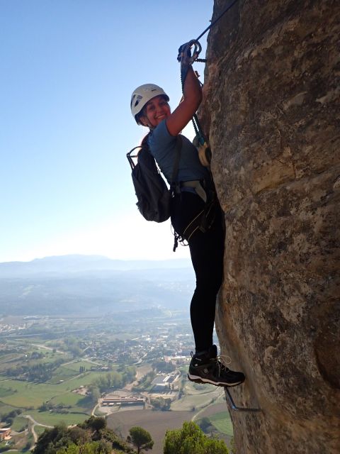 Barcelona: Via Ferrata Baumes Corcades in Centelles - Baumes Corcades and the 70-meter Nepalese Bridge near Barcelona