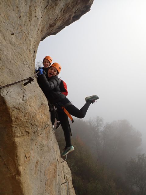 Barcelona: Via Ferrata Baumes Corcades in Centelles - The Bridge Moment: How to Think About Heights Without Panic