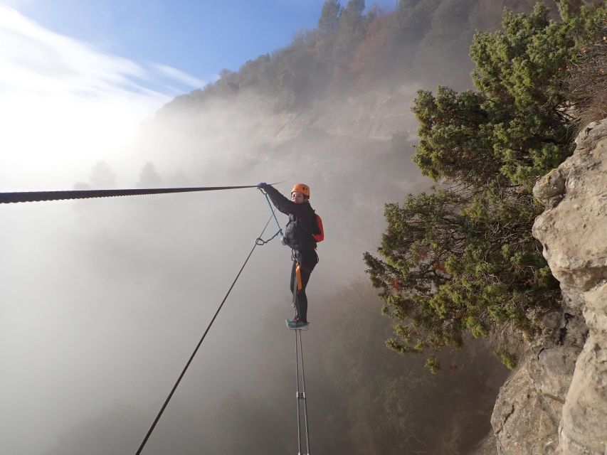 Barcelona: Via Ferrata Baumes Corcades in Centelles - What’s Included (and What You Must Handle Yourself)