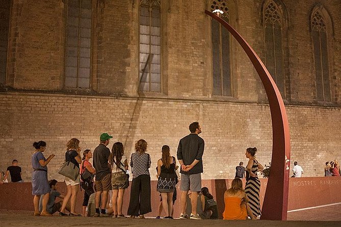 Barcelona's Dark History Night Tour - El Born at Night: Ending Near Food, Metro, and Real Life