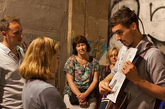 Barcelona's Dark History Night Tour - Small Group, Radioguides, and Projector Images That Keep It Clear