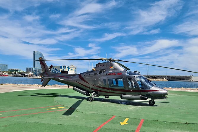 Barcelona's Panoramic Helicopter Flight & Heliport Boat Transfer - From Port Vell to the Heliport by boat: the smooth start