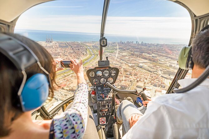 Barcelona's Panoramic Helicopter Flight & Heliport Boat Transfer - What you’ll see from above: old walls, the 19th-century plan, and Port Forum