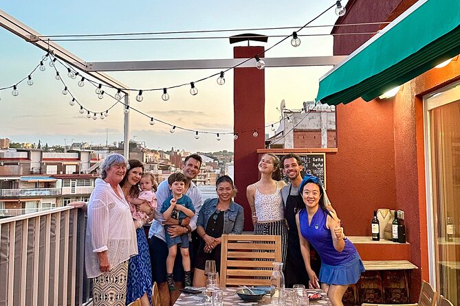 BBQ Paella in a Penthouse Terrace in Barcelona with a Chef - Seafood or Vegan Paella: What You’re Actually Eating