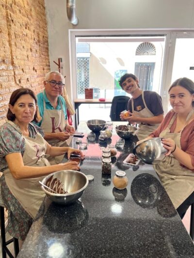 Bean to Bar Chocolate Workshop in Barcelona - Roast, peel, grind: the hands-on part that makes it real