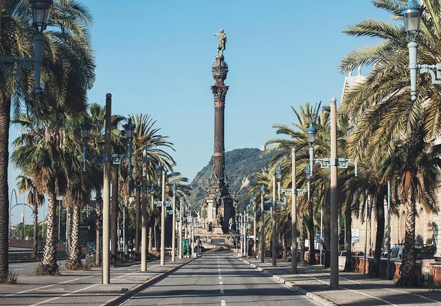 Columbus Monument Lookout: Scenic Ramblas, Sea and Montjuïc Views - The ticket and the elevator ride (it’s the main event)