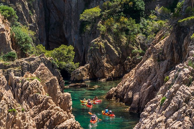 Costa Brava Kayaking and Snorkeling Small Group Tour with Lunch - Equipment, storage, and what to bring