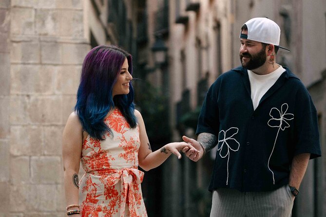 Couples Photoshoot Barcelona - What Happens During the 60-Minute Walk and Shoot