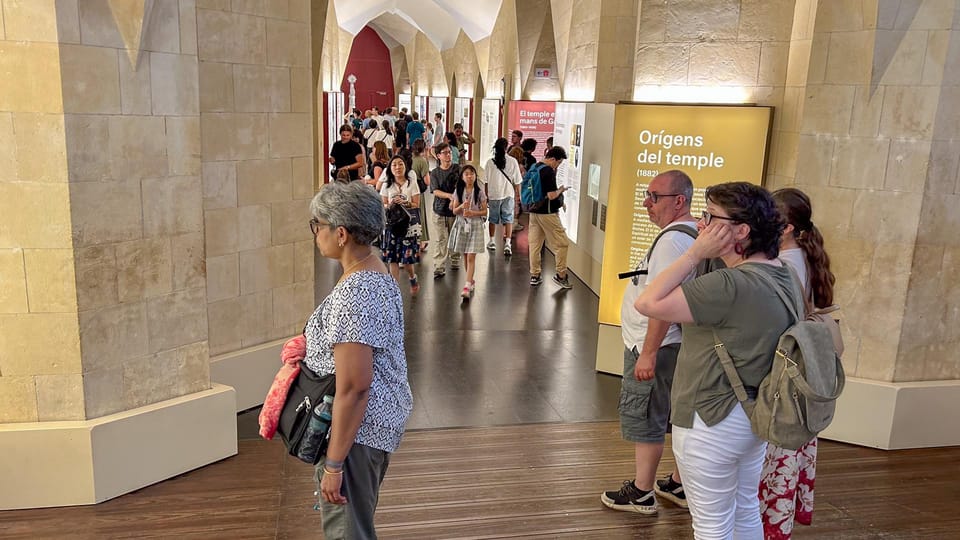 Early Access to Sagrada Familia w/ Optional Tower Access - Optional tower access: elevator up, stairs down, and weather rules