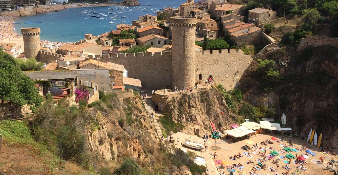 From Barcelona: Costa Brava Hike, Snorkel & Tossa de Mar - How the cove breaks work, and how to time your energy for the day