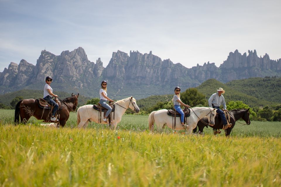 From Barcelona: Half-Day Montserrat & Horse Riding Tour - The half-day format: Montserrat Abbey and horses without the whole-day grind