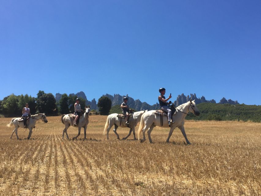 From Barcelona: Horseback Tour in Montserrat National Park - Key moments to pay attention to