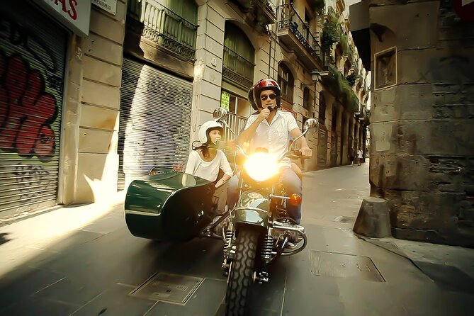 Full-Day Barcelona Tour by Sidecar Motorcycle - Eixample lunch and Gràcia: where the day turns from landmarks to neighborhood life