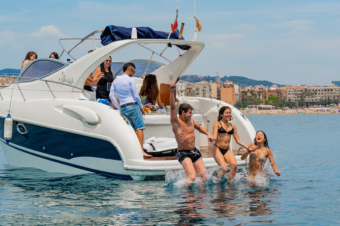 Gobbi Yacht Rental in Barcelona 9 Pax 2/4/8hs - Port Olímpic Start: Easy Access to a Real Yacht Day