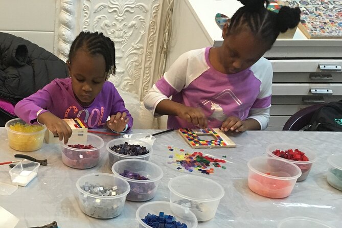 Guided Gaudí Mosaic Workshop for Children in Barcelona 1 Hours - Inside the 1-hour session: hands-on steps that keep kids moving