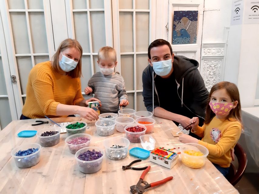 Guided Gaudí’s Trencadís Mosaic Workshop in Barcelona - Tools, safety, and the hands-on reality