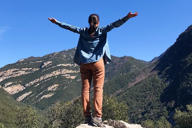 Hike to Secret Waterfalls of the Pyrenees Mountains, From Barcelona & Girona - Stop 1: Ermita de Sant Aniol d’Aguja and the first big payoff