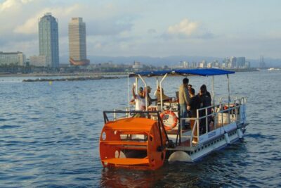 Individual Boat rental - Pedal Cruises Barcelona - Cycle Boat - The 3:00 pm coast time: what you’ll experience in 90 minutes