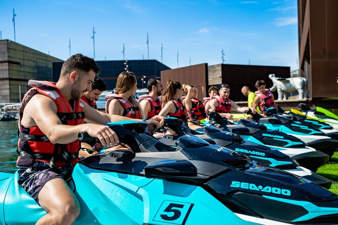 Jet Ski Experience without license in Barcelona - The briefing: how you go from nervous to confident fast