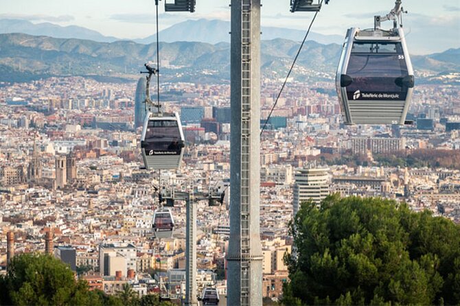Montjuïc Cable Car Entry Voucher with Audio Tour on Your Phone - Offline matters more than you think in Barcelona