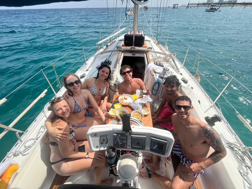 New Sailing / Boat Tour with Free Drinks and Tapas - Sailing the Barcelona Coast with Sagrada Familia and the W Hotel