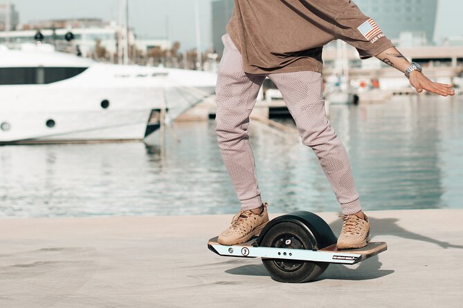 ONEWHEEL Experience Barcelona - Why Onewheel in Barcelona’s Olympic Port Works