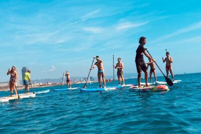 Paddle Surfing in Barcelona - Small group energy: why max 15 matters more than you think
