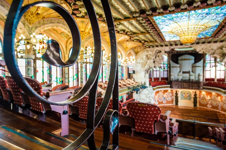 Palau de la Música & Sant Pau Art Nouveau Site - Two Domènech i Montaner icons in one easy plan