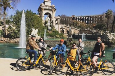 Private Barcelona Bike Tour, Gaudi's Art and Medieval Districts with Local Guide - E-bikes through the historic center: how the guide turns speed into insight