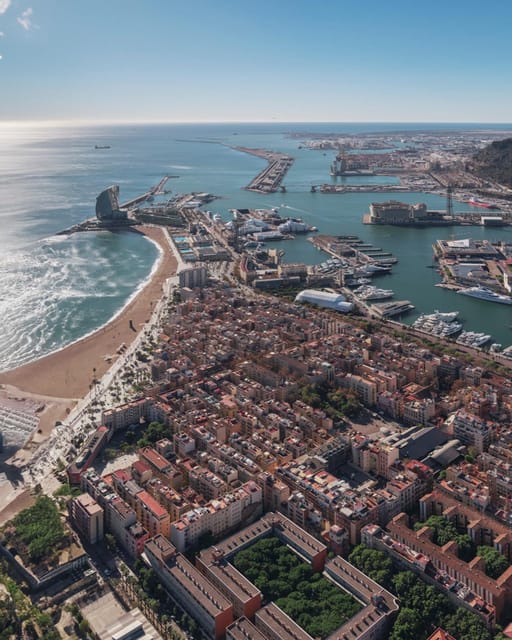 Private Barcelona & Montserrat Helicopter Tour - Route options: 7 minutes vs 40 minutes over Barcelona and Montserrat