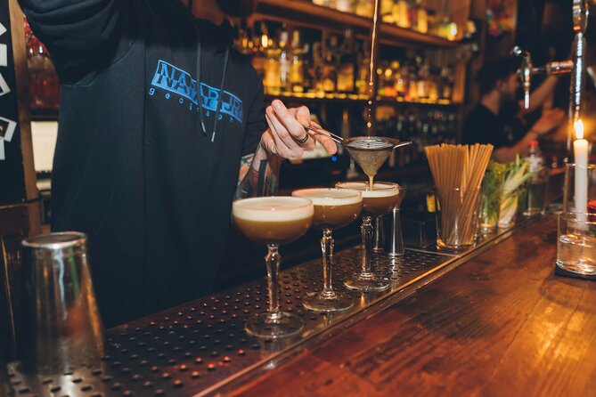 Private Barcelona Nightlife & Hidden History Tour with Drinks - El Born after dark: forbidden tales, a graveyard pause, and classic sips