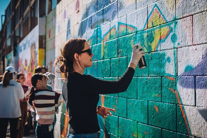 Private Barcelona Street Art Workshop with a Street Artist - Collaborating on a Mural With a Street Artist (Not Just Watching)
