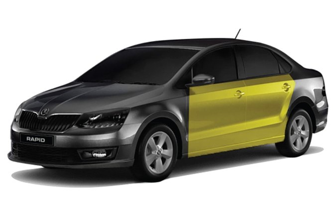 Private Departure Transfer: Hotel to Barcelona El Prat International Airport - The vehicle reality: private taxi service, not limousine theater