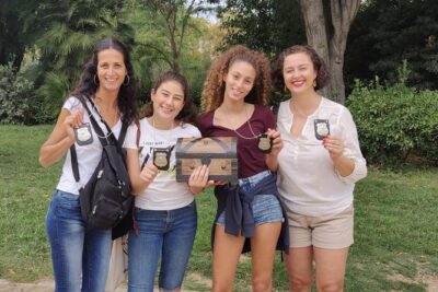 Private Family Treasure Hunt | Guided, fun & 100% Offline | Xventura Barcelona - Start at Plaça Comercial and get your game-ready briefing
