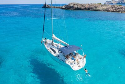 Refreshing Private Sailing Tour in Barcelona (max 11 persons) - Heading out: from harbor walls to the Golden Fish moment
