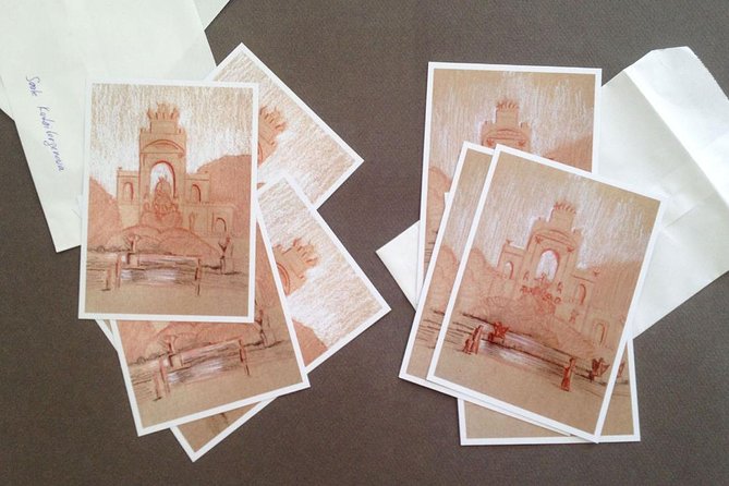 Sketching workshops in Barcelona for everyone - Arc de Triomf and Parc de la Ciutadella: Turning a Walk Into a Sketch Page
