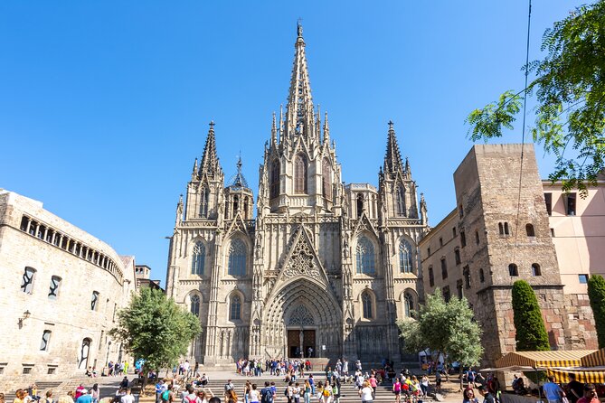 Skip-the-line Barcelona Cathedral with Private Guide - Inside Barcelona Cathedral: gargoyles, Saint Eulalia, and rooftop views