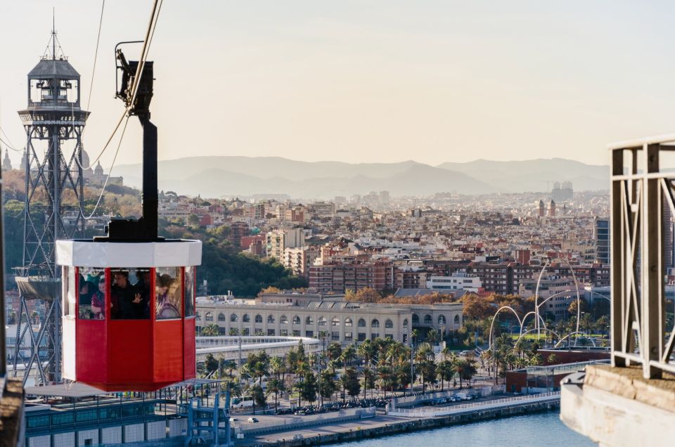 Skip-the-line Montjuïc Castle Tour with a Cable Car Ride - Views from Montjuïc Hill: when the skyline moment feels earned