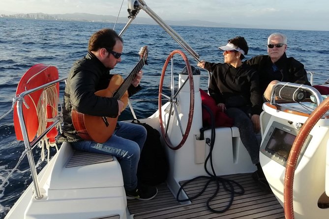Sunset Sailing Experience w/ Live Spanish Guitar & Spanish Tapas - The Captain and Onboard Commentary: Where This Tour Feels Personal