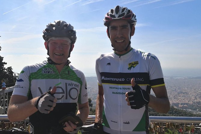 The hills around Barcelona by roadbike, private tour. Pick up/drop off included. - English-Speaking Guide + Private Format: Comfort for Your Group