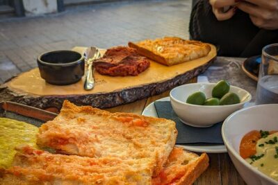 Together Food and Culture Walking Tour in Barcelona - Where the walk begins at Pl. de Catalunya