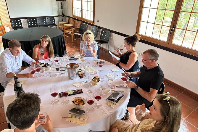 Wine Tasting in Three Boutique Wineries Tour - Max 8 people - The Vineyard Lunch Stop at Pacs del Penedès (Own Expense)