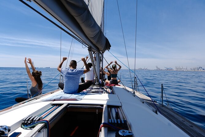 Yoga Session and Sailing Adventure in Barcelona - Meeting at Marina Vela: getting on the water without stress